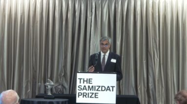 Samizdat Prize Presentation – Dr. Jay Bhattacharya